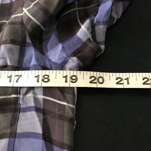 babaton darien shirt plaid silk - Picture 6 of 9